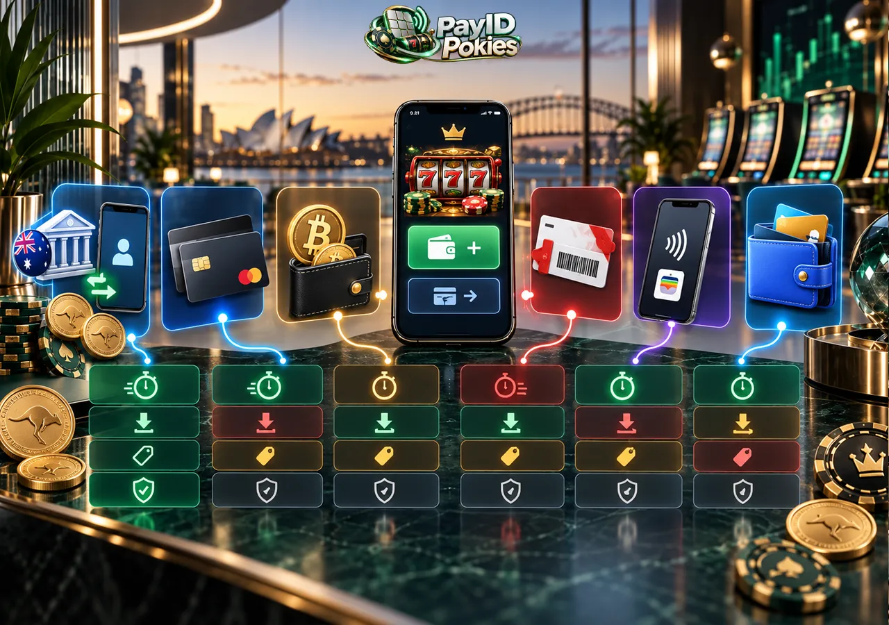 Comparison of PayID with cards, cryptocurrency, and e-wallets